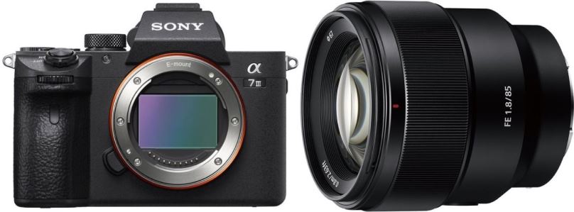 Digitální fotoaparát Sony Alpha A7 III + FE 85mm f/1.8