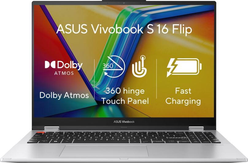 Tablet PC ASUS Vivobook S 16 Flip TN3604YA-MC031W Cool Silver kovový