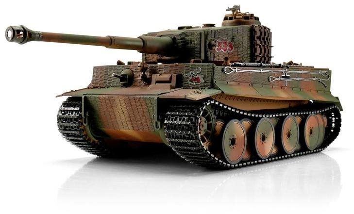 RC tank Torro Tiger I. střední verze - InfraRed - 90% kov, EDICE Metal