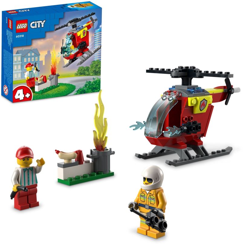 LEGO stavebnice LEGO® City 60318 Hasičský vrtulník
