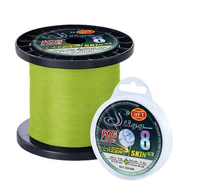 WFT Šňůra Sligg 8 Chartreuse 150m 0,06mm 5kg