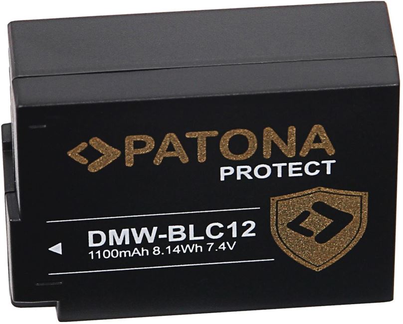 Baterie pro fotoaparát PATONA pro Panasonic DMW-BLC12 E 1100mAh Li-Ion Protect