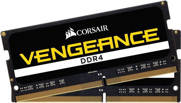 Operační paměť Corsair SO-DIMM 16GB KIT DDR4 2400MHz CL16 Vengeance černá