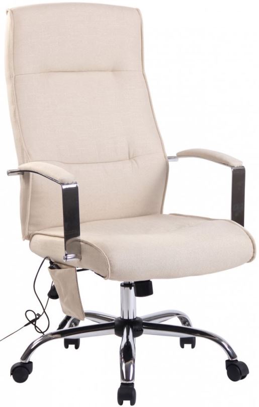 Kancelářská židle BHM GERMANY Portla krémová