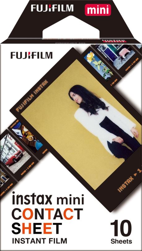 Fotopapír FujiFilm film instax mini Contact 10 ks