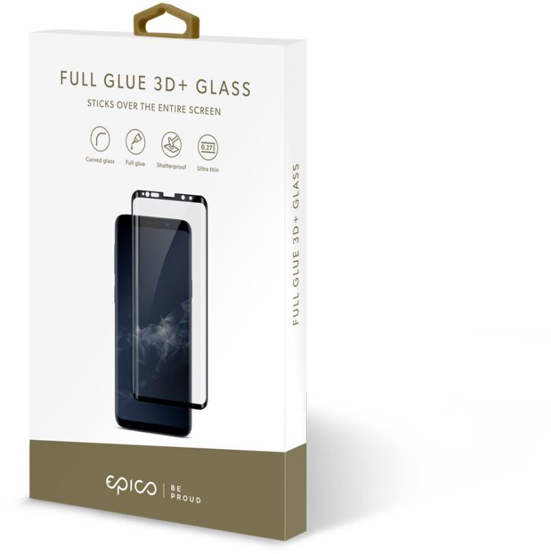 Ochranné sklo Epico 3D+ Glass LG Wing - černé