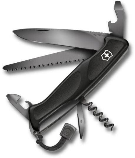 Nůž VICTORINOX Kapesní nůž RANGER GRIP 55 ONYX BLACK