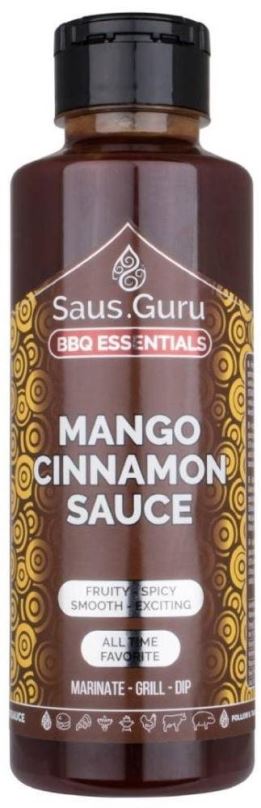 BBQ grilovací omáčka Mango Cinnamon 500ml Saus.Guru