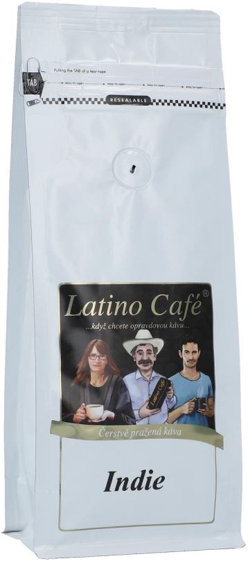 Káva Latino Café Káva Indie, zrnková 500g