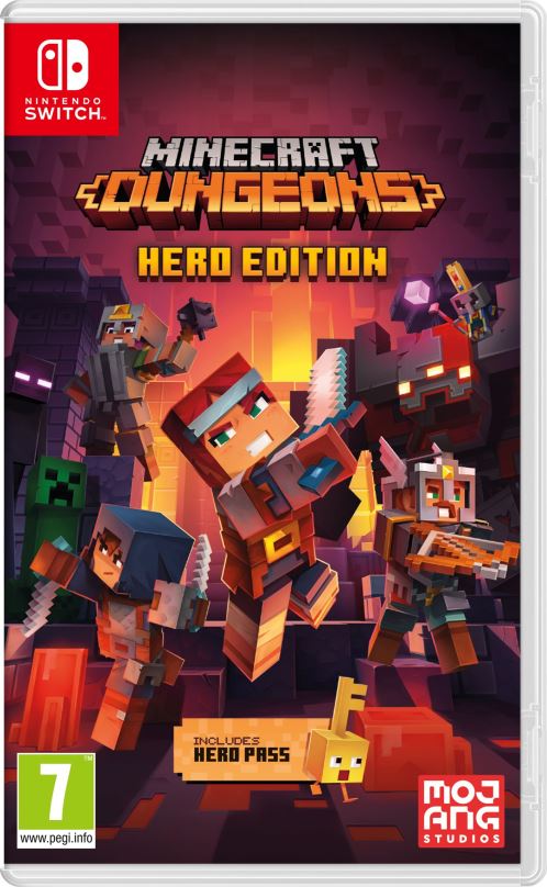 Hra na konzoli Minecraft Dungeons: Hero Edition - Nintendo Switch