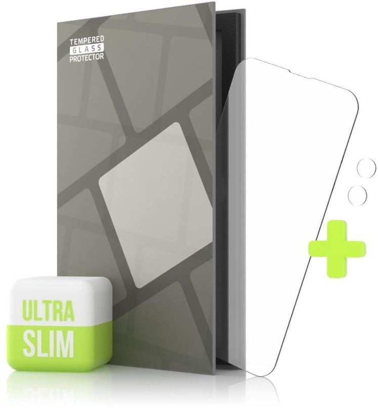 Ochranné sklo Tempered Glass Protector 0.15mm pro iPhone 13 mini, ULTRA SLIM + sklo na kameru (Case Friendly)