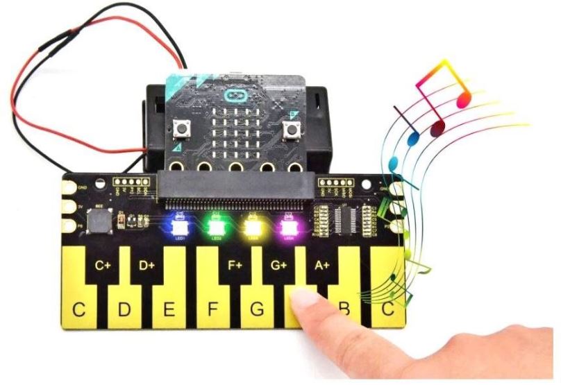 Stavebnice Keyestudio Arduino Piano štít pro micro bit