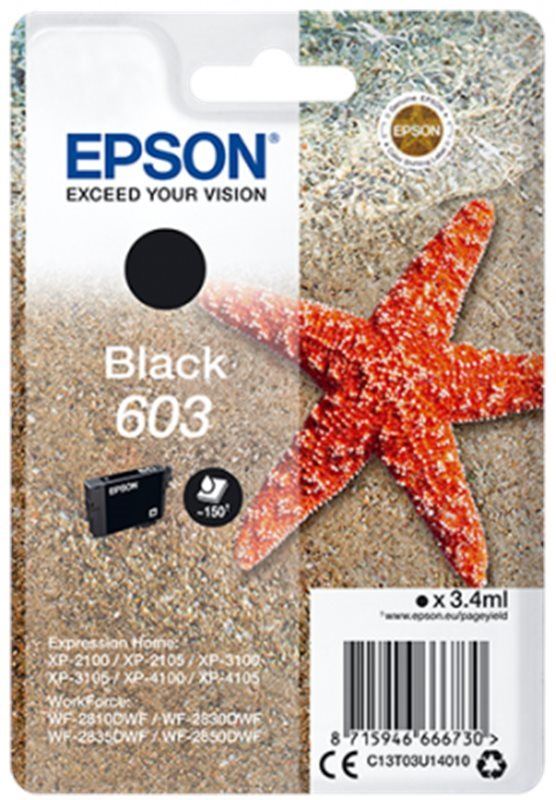 Cartridge Epson 603 černá