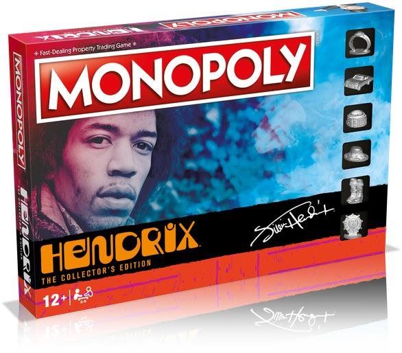 Desková hra Jimi Hendrix Monopoly 2023
