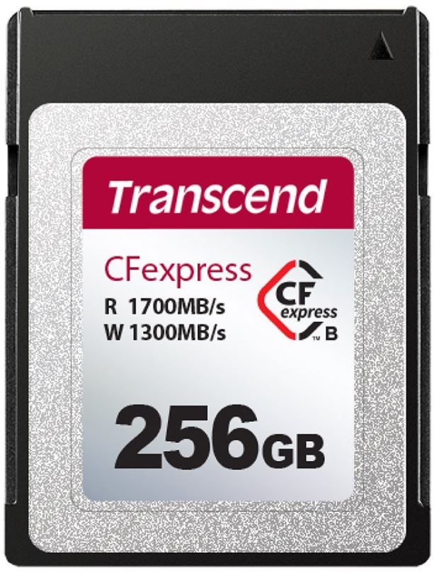 Paměťová karta Transcend CFexpress 820 Type B 256GB PCIe Gen3 x2