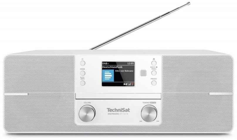 Rádio TechniSat DIGITRADIO 371 CD IR, white