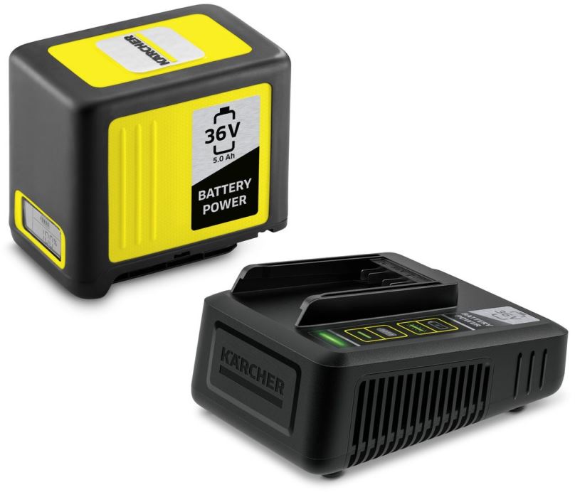 Nabíječka a náhradní baterie Kärcher Starter Kit Battery Power 36 V/5,0 Ah