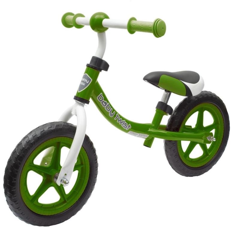 Sportovní odrážedlo BABY MIX dětské odrážedlo kolo Twist zelené