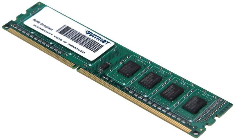 Operační paměť Patriot 4GB DDR3 1600MHz CL11 Signature Line (8x512)