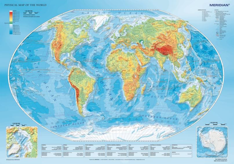 Puzzle Trefl Puzzle Mapa světa 1000 dílků
