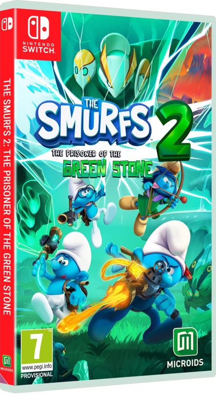 Hra na konzoli The Smurfs 2 (Šmoulové): The Prisoner of the Green Stone - Nintendo Switch