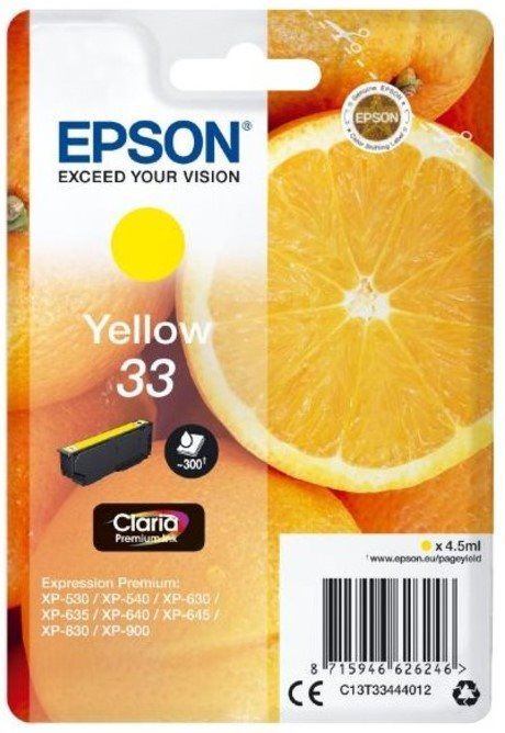 Cartridge Epson T3344 žlutá