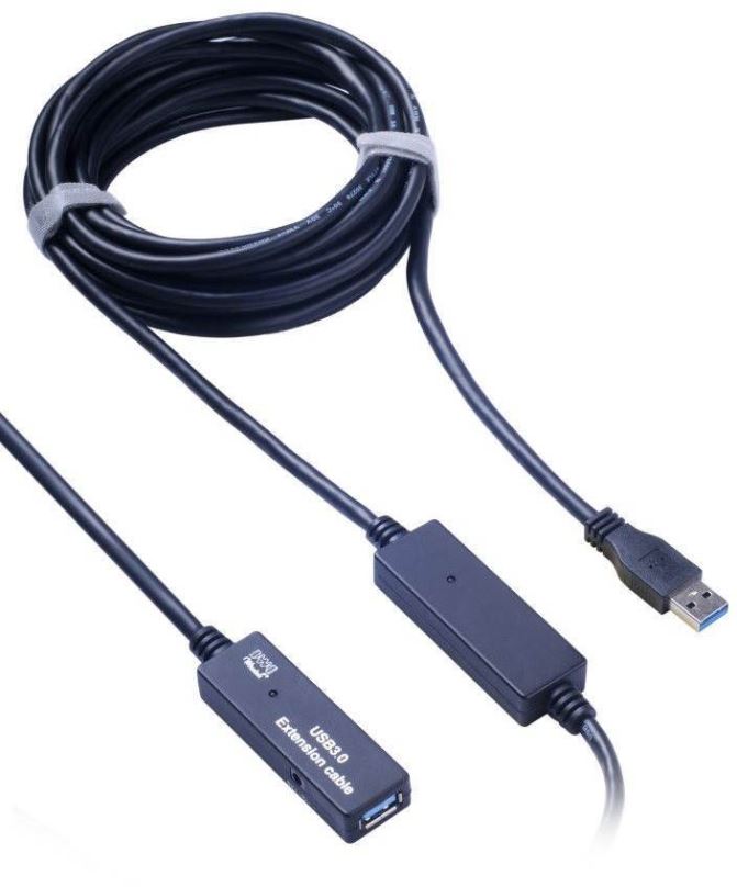 Datový kabel PremiumCord USB 3.0 repeater 10m prodlužovací