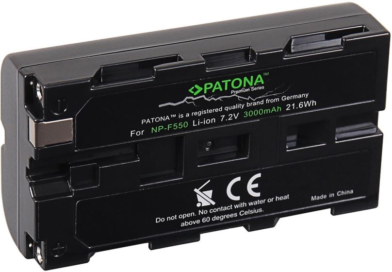 Baterie pro fotoaparát PATONA pro Sony NP-F550 3000mAh Li-Ion 7,2V Premium