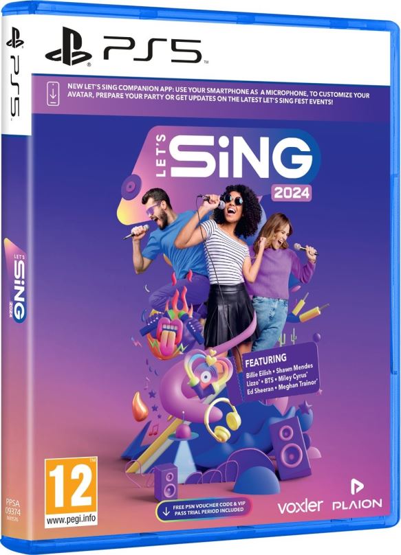 Hra na konzoli Lets Sing 2024 - PS5