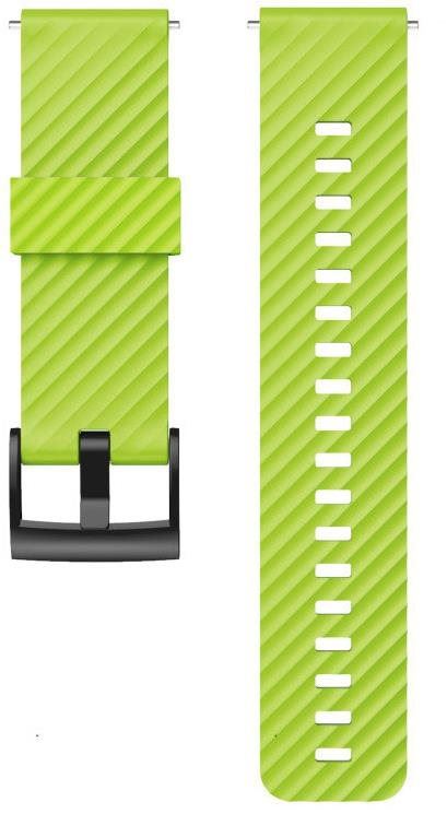 Řemínek Drakero Silikonový pro 24mm Quick Release zelený