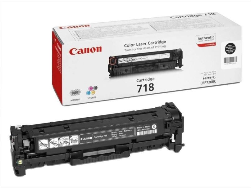 Toner Canon CRG-718BK Dual Pack černý 2ks