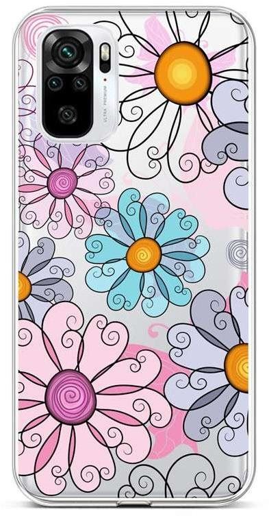 Kryt na mobil TopQ Kryt Xiaomi Redmi Note 10S Colorful Daisy 85985