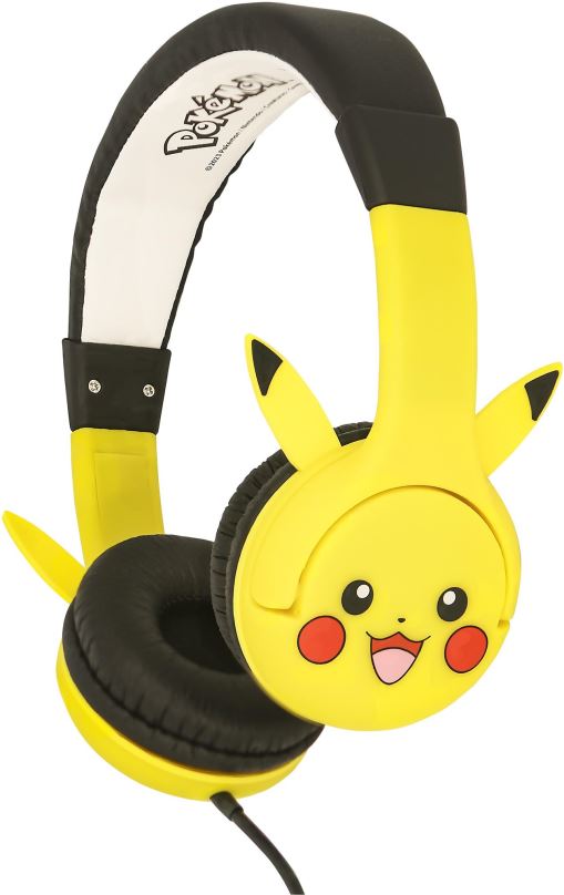 Sluchátka OTL Pokemon Pikachu 3D Children's Headphones