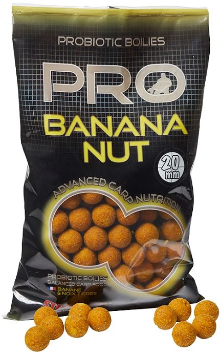 Starbaits Boilies Pro Banana Nut 800g 24mm