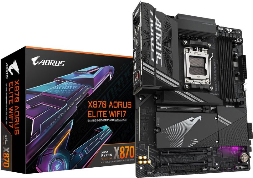 Základní deska GIGABYTE X870 AORUS ELITE WIFI7