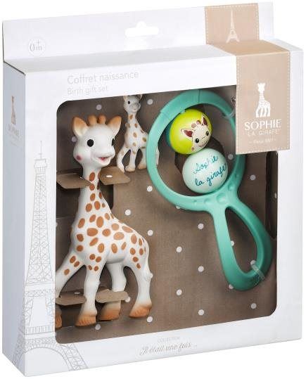Kousátko Vulli Dárkový set - Žirafa Sophie pro novorozence