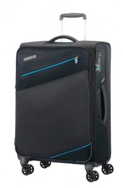 Cestovní kufr American Tourister Pikes Peak Spinner 80 Volcanic Black