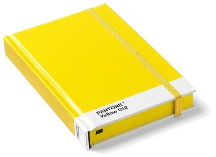 Zápisník PANTONE Notebook, vel. S, Yellow 012