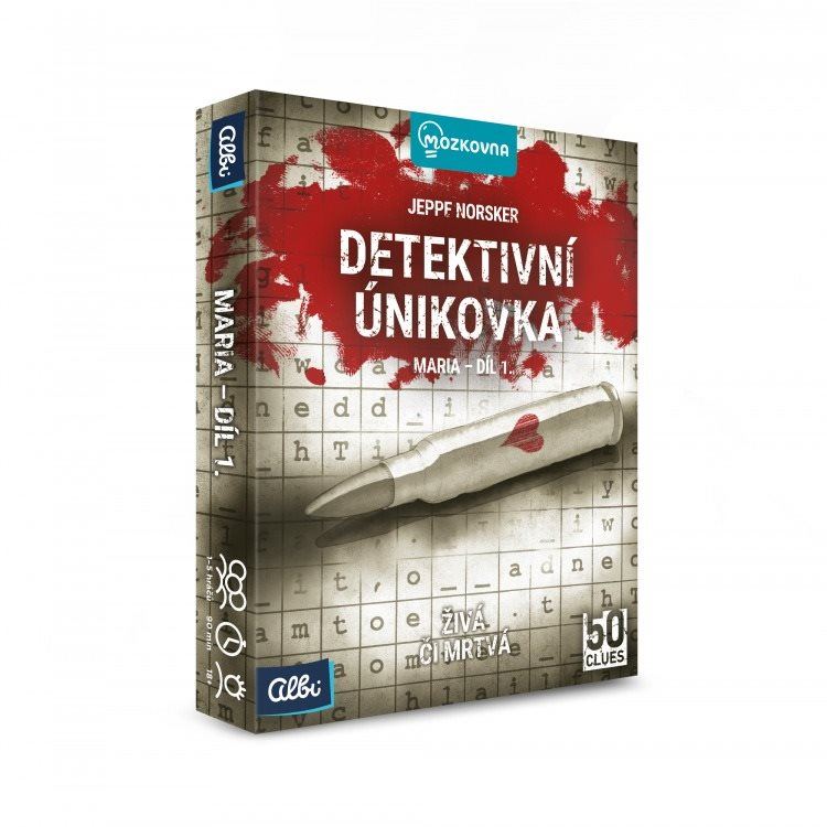 Karetní hra Detektivní únikovka: Maria díl 1.