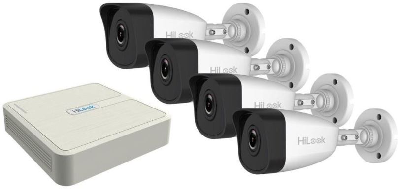 Kamerový systém Hilook by Hikvision KIT bullet 4x kamera, 1x NVR + 2TB HDD