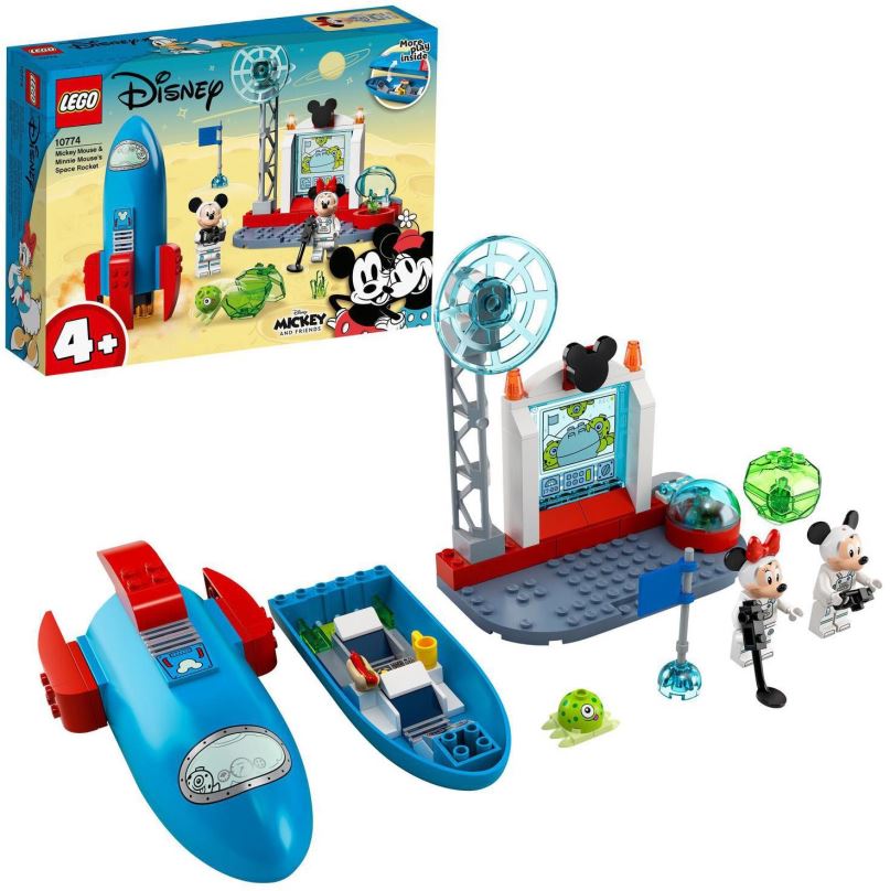 LEGO stavebnice LEGO® | Disney Mickey and Friends 10774 Myšák Mickey a Myška Minnie jako kosmonauti