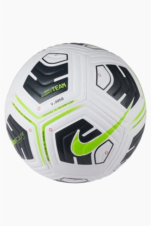 Fotbalový míč Nike Academy Team, vel. 5, bílý/zelený