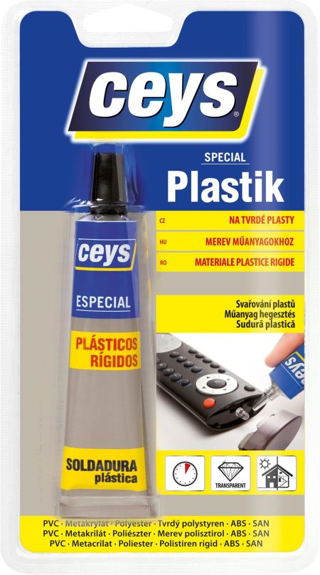 Lepidlo CEYS Special plastik na tvrdé plasty 30 ml