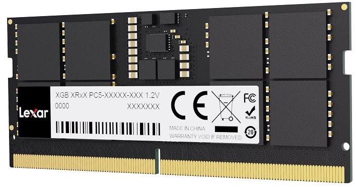 Operační paměť Lexar SO-DIMM 16GB DDR5 4800MHz CL40
