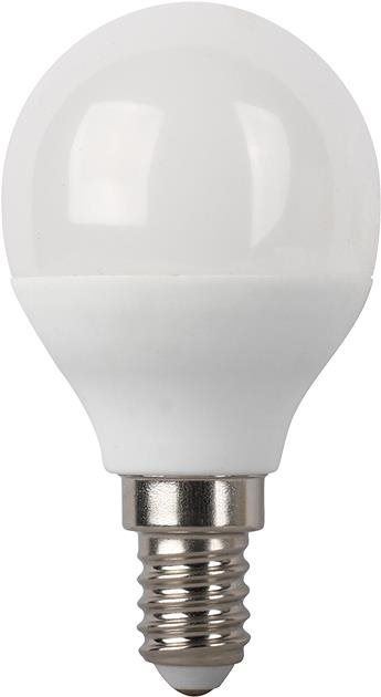 LED žárovka SMD matná Ball P45 5.5W / 230V / E14 / 3000K / 395 lm / 230° / Dim / A+