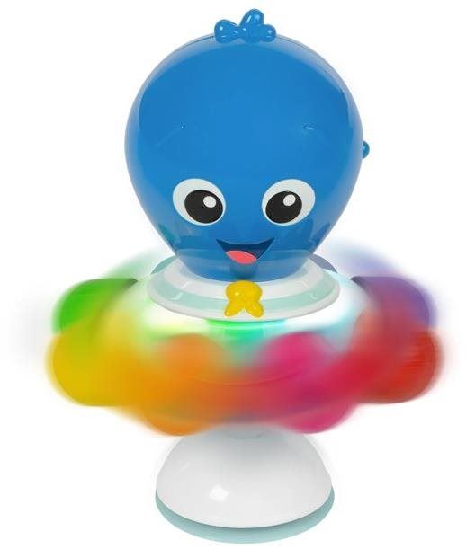 Interaktivní hračka Baby Einstein Senzorická chobotnice s přísavkou Opus's Spin & Sea