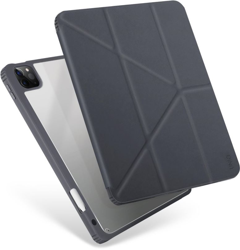 Pouzdro na tablet UNIQ Moven pouzdro pro iPad Pro 12.9" (2021), charcoal (grey)