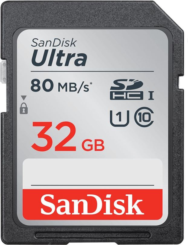 Paměťová karta SanDisk SDHC 32GB Ultra