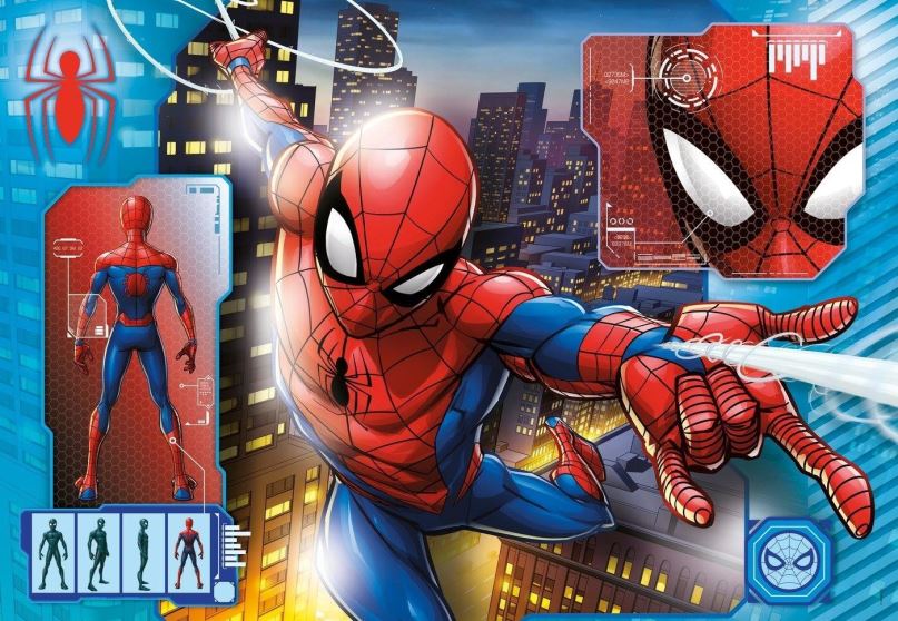 Puzzle Clementoni Puzzle Spiderman: Profil 104 dílků