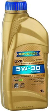 Motorový olej RAVENOL DXG SAE 5W-30; 1 L